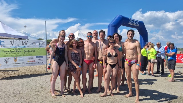 Angry Turtles e Disagio in acqua al Venice Open Water 2023